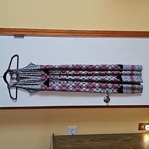 Paisley patterned maxi dress